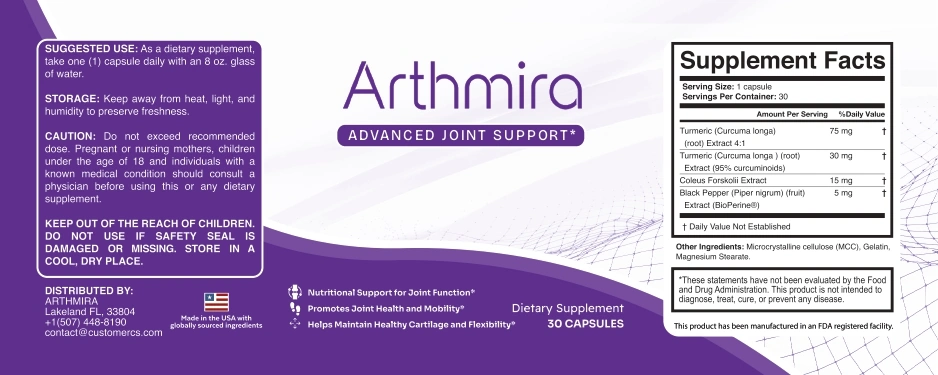 Arthmira Supplement